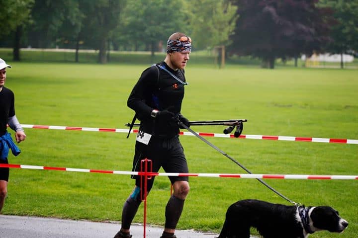 Laufen mit Hund beim Rheinsteig Extremlauf 2013