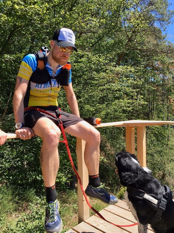 Wrightsock Laufsocken auf dem Trail